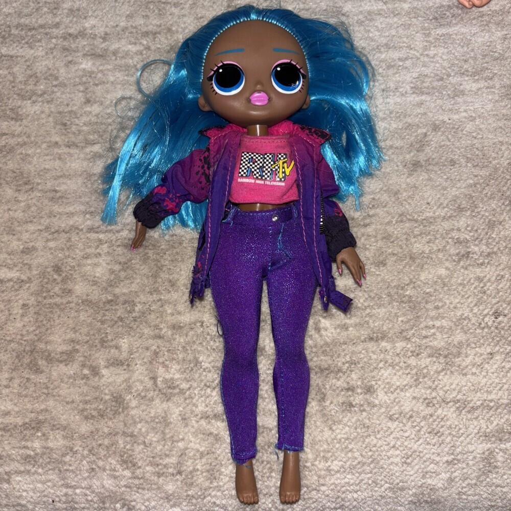 Lol Surprise OMG Chillax Fashion Doll Series 3 Blue Hair